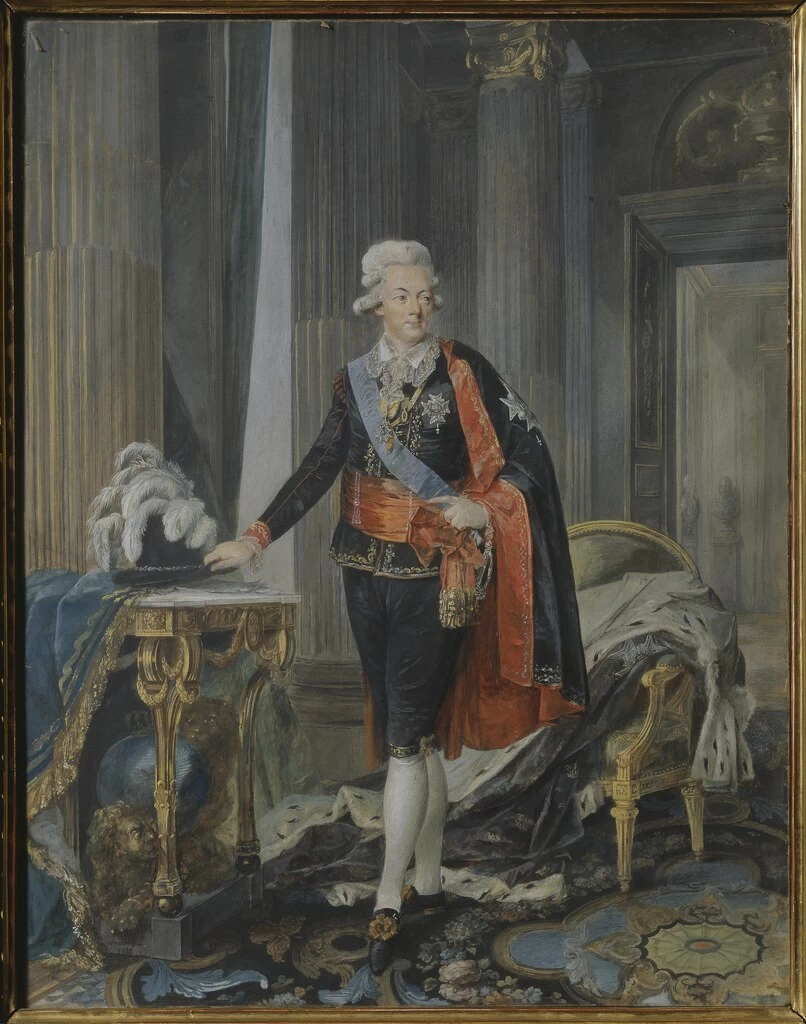 Ritratto di Re Gustavo III di Svezia - Museo Nazionale, Stoccolma
